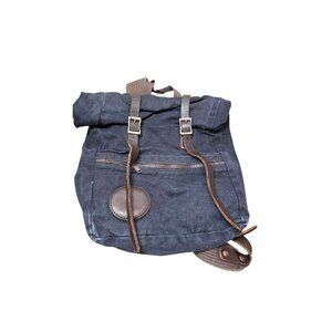 Duluth Pack Waxed Canvas & Leather Roll-Top Backpack Size L